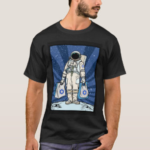 T-shirt Cryptomonnaie Talk Chainlink To Moon Space M