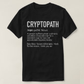 T-shirt Cryptopath Crypto Path crypto-devise (Design devant)