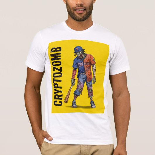 T-SHIRT CRYPTOZOMB (Devant)
