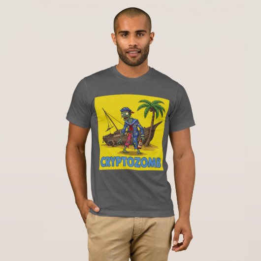T-SHIRT CRYPTOZOMB (Devant entier)