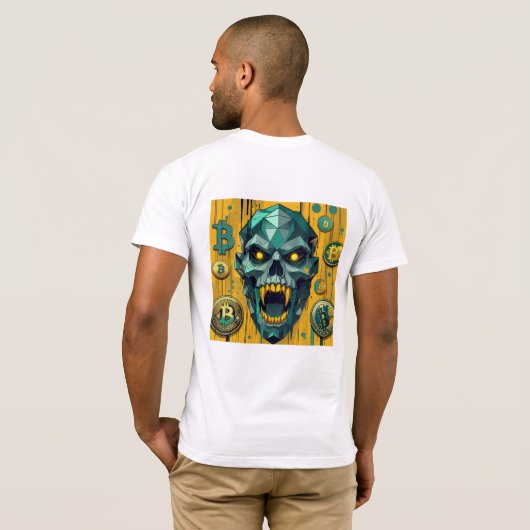 T-SHIRT CRYPTOZOMB (Dos entier)