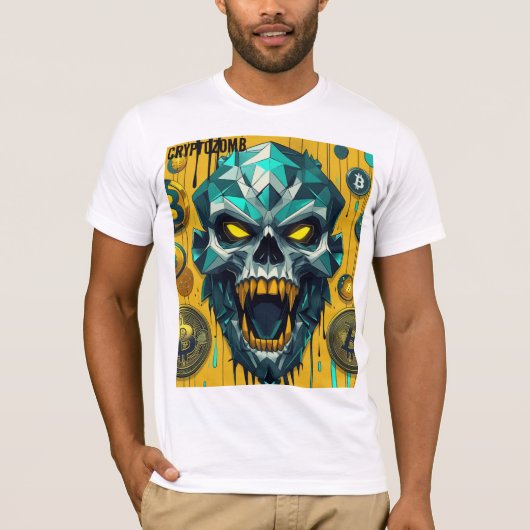 T-SHIRT CRYPTOZOMB (Devant)