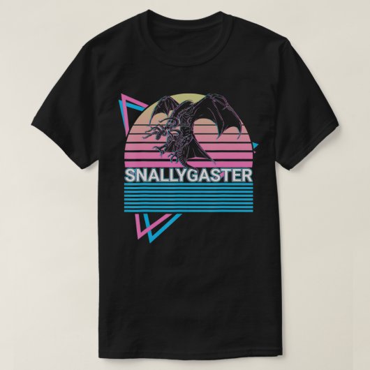 T-shirt Cryptozoologie de cristaux de Snallygaster  (Design devant)