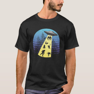 T-shirt cryptozoologie de l'enlèvement de l'OVNI