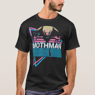 T-shirt Cryptozoologie Mothman Rétro Cryptid