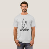 T-shirt Cryptozoologist (Bigfoot) (Devant entier)