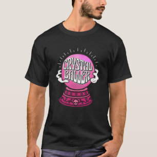 T-shirt Crystal Baller Occult Magique Cartes de Tarot Futu
