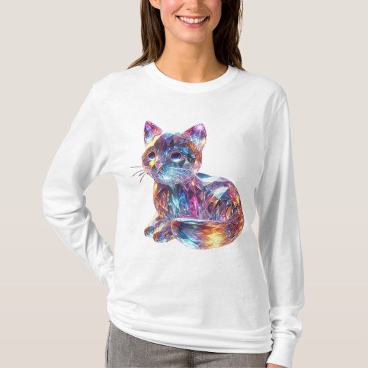 T-shirt Crystal Cat (Devant)
