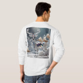 T-shirt Crystal #Deer Artwork : #Sparkle & #Grace (Dos entier)