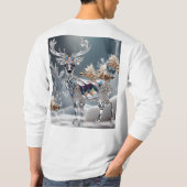 T-shirt Crystal #Deer Artwork : #Sparkle & #Grace (Dos)
