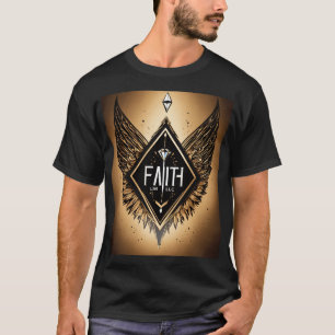 T-shirt Crystal Eagle Design - Majestic & Bold''