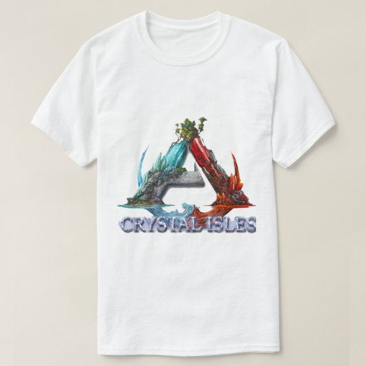 T-shirt Crystal Isles (Design devant)