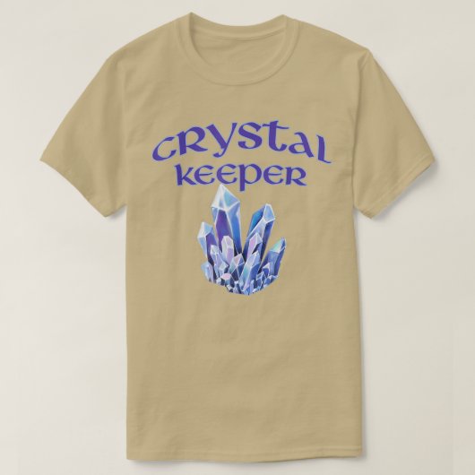 T-shirt Crystal Keeper Gemstone Gems Crystals Collector Ch (Design devant)