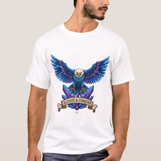 T-shirt Crystal Soar Eagle Tee** (Devant)
