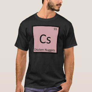 T-shirt Cs - Apéritif de Nuggets de Poulet Symbole de Chim