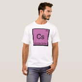 T-shirt Cs - Comma Splice Chimie Élément Symbole Drôle T (Devant entier)
