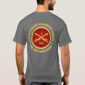 T-shirt CSC -2e Bataillon Mississippi Cavalerie (Dos)