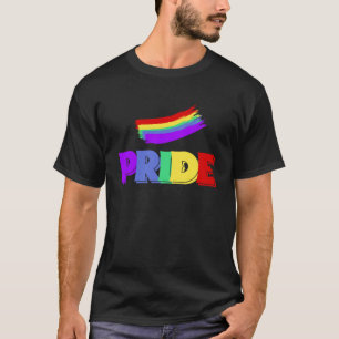 T-shirt CSD LGBTQIA Parade Acceptation Ally Drapeau Amour