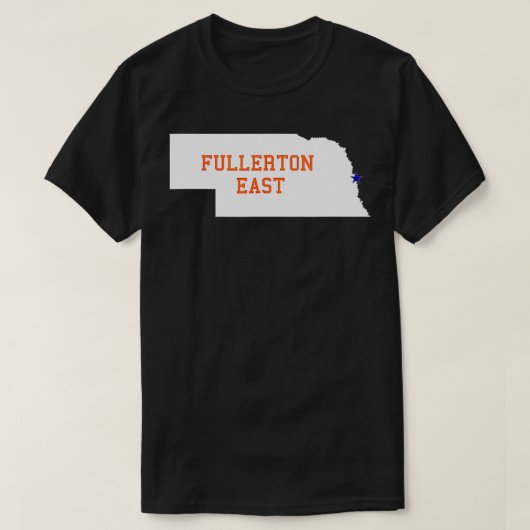 T-shirt CSO Fullerton East Orange Tet (Design devant)