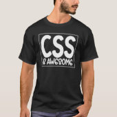 T-shirt Css Computer Language Css Est Un Concepteur Web In (Devant)