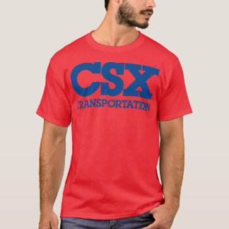 T-shirt Csx Transportation Blue Version
