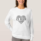 T-shirt CT Tech, Technologue en TC, Tomo informatique (Devant)