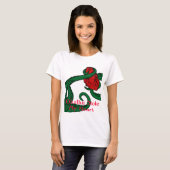 T-shirt Cthulhu a volé mon coeur. Chemise (Devant entier)