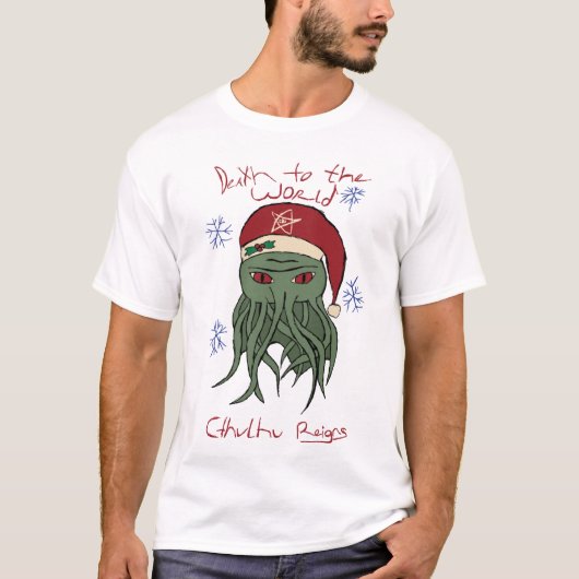 T-shirt Cthulhu Christmas1168png1168 (Devant)