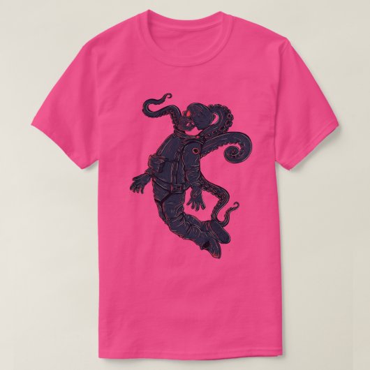 T-shirt Cthulhu espace homme (Design devant)