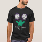 T-shirt Cthulhu Soutenez Une Campagne Rpg Mignonne Et Drôl (Devant)