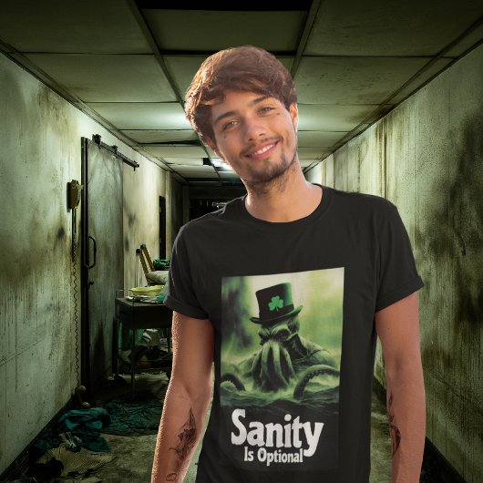 T-shirt Cthulhu St Patrick Eldritch Irlandais