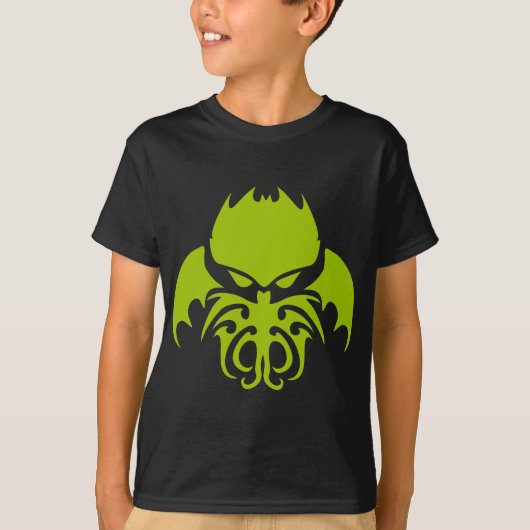 T-shirt Cthulhu tribal (Devant)