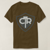 T-shirt CTR LDS Pour Les Saints Derniers Jours Choisissez (Design devant)