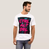 T-SHIRT CTRL ALT DEL (Devant entier)