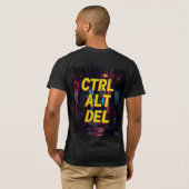 T-SHIRT CTRL ALT SUPPR (Dos entier)
