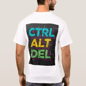 T-SHIRT CTRL ALT SUPPR (Dos)