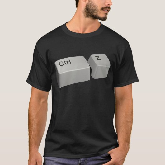 T-shirt Ctrl Z (Devant)