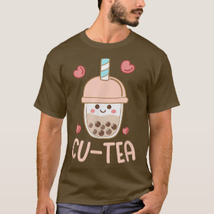 T-shirt Cu tea Cute Kawaii Boba Bubble Tea Toddler Boys Gi
