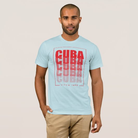 T-shirt Cuba (Devant entier)