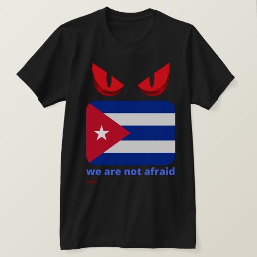 t-shirt "CUBA" (Design devant)