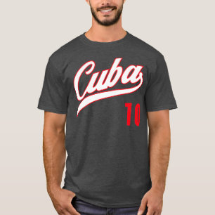 T-shirt Cuba Baseball Remera Beisbol Cubain Jersey 10 1