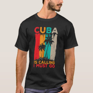 T-shirt Cuba Graphique Pour Femmes Hommes Enfants Cubain 2