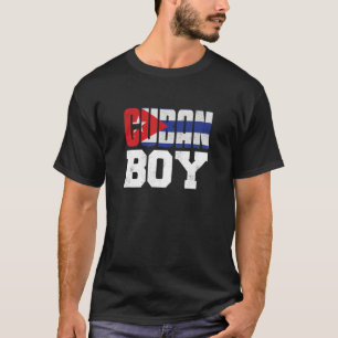 T-shirt Cuba Graphique Pour Garçons Hommes Enfants Cubain