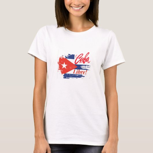 T-SHIRT CUBA LIBRE ! (Devant)