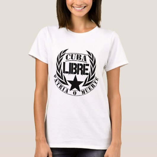 T-shirt Cuba Libre Motto Laurels (Devant)