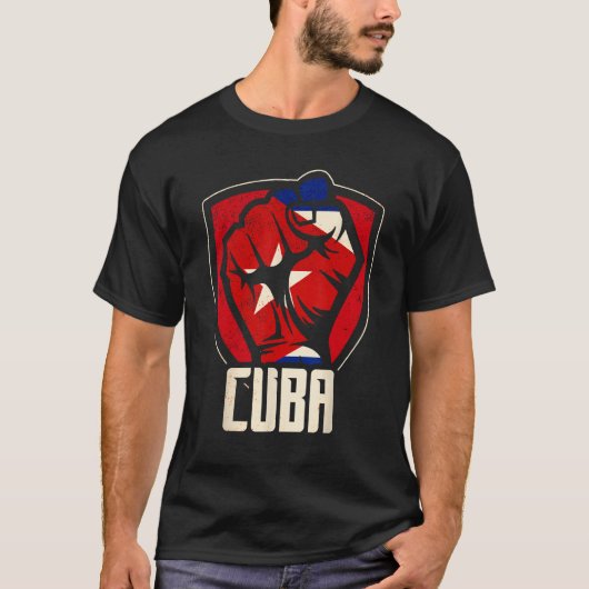 T-shirt Cuba Love Cuba Drapeau cubain Havana Communisme So (Devant)