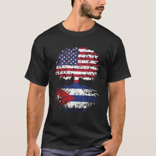 T-shirt Cuba Racines Cuba Patrimoine national Arbre cadeau