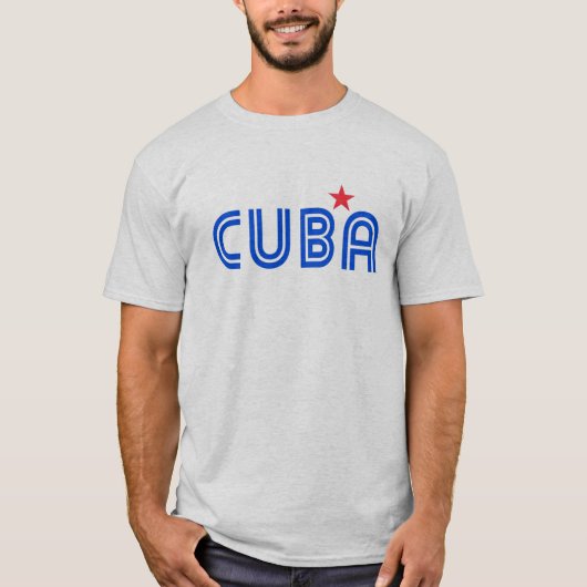T-shirt Cuba Retro (Devant)