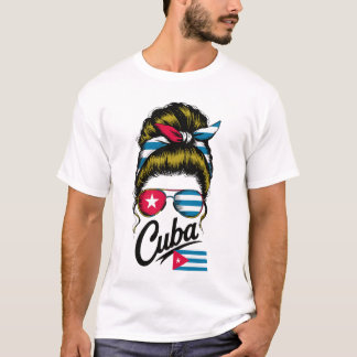 T-shirt Cuba Rétro Bandana & Lunettes de soleil – P Cubai