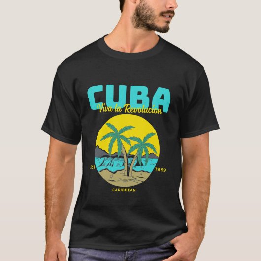 T-shirt Cuba Révolution (Devant)